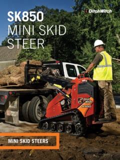 ditch witch sk850 specs